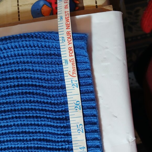 Women's 4x Royal Blue Cardigan with pockets - Picture 9 of 9